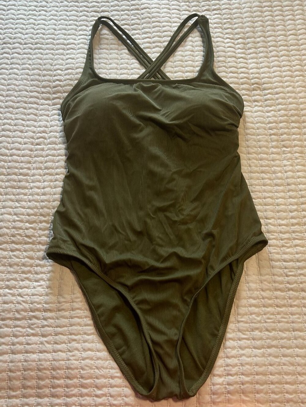 Hurley One-Piece Swimsuit XXL Jungle Green Athletic Minimalist Beach Pool